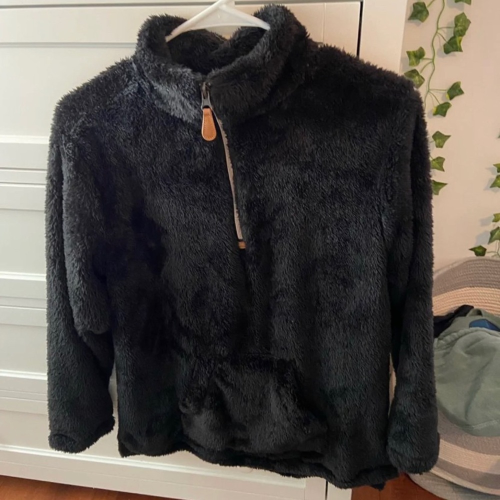 NWT Sherpa quarter zip